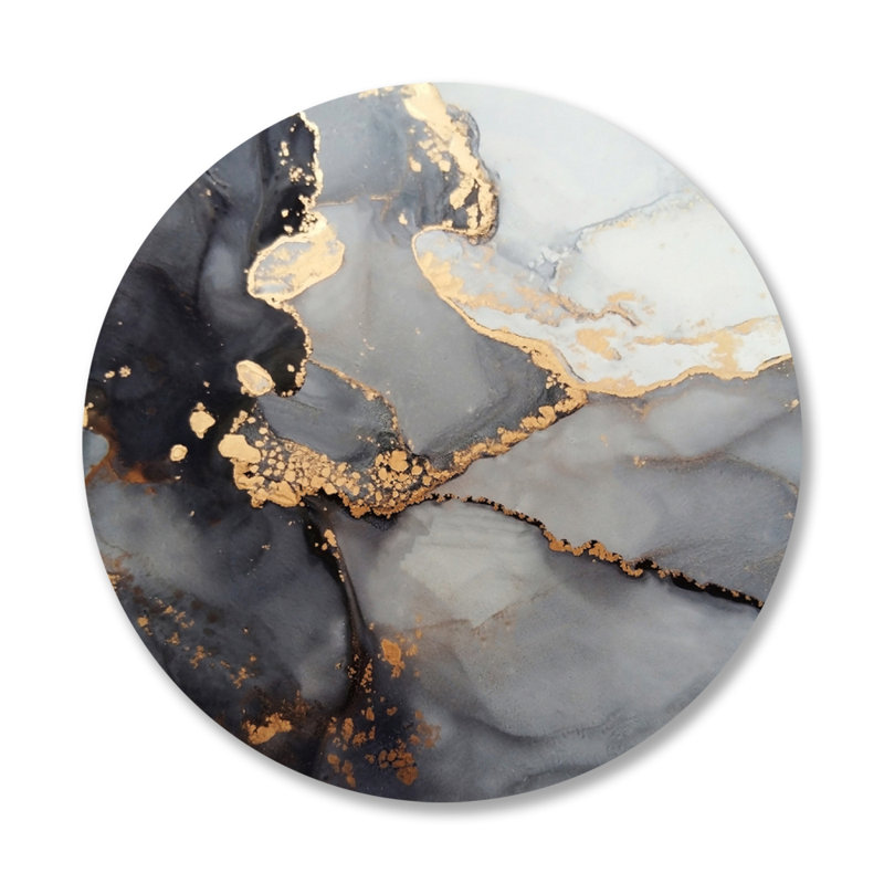 Prevail - Imprimé rond sans cadre, Plastique / acrylique, H 24 po x l 24 po