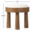 Tabouret d'appoint en bois massif Amren-2101667535-2089423422