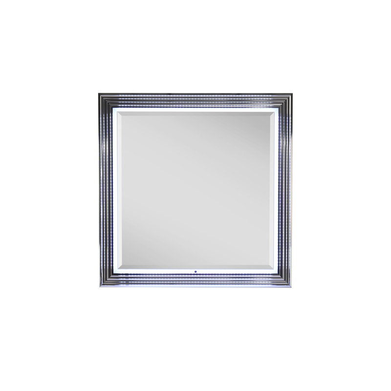 MIROIR LUN BLANC AVEC DEL