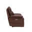 Solar Power Reclining Comfort Plus, with adjustable headrest, 1-seater In Coco Top Grain Leather