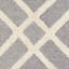 Tapis gris / ivoire en laine touffeté à la main Deedgra-225422027