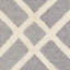 Tapis gris / ivoire en laine touffeté à la main Deedgra-225422030