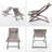 BEACH SLING CHAIR(Set Of 2)