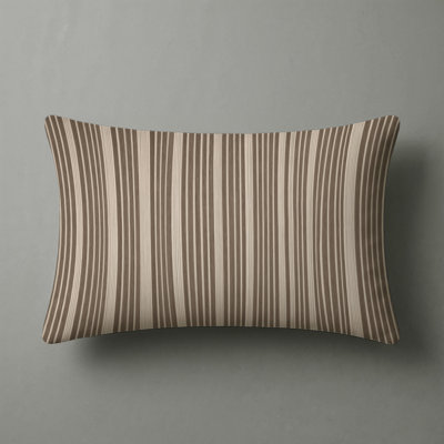 Horizontal Stripes Indoor and Outdoor Throw Pillow