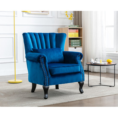 Dorava Velvet Accent Chair