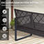 4-Piece Wicker Patio Conversation Set with Coffee Table-2075925519-2075925517
