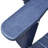 Folding Outdoor Chair With Table, All - Weather Fire Pit Chair, Patio For Deck, Backyard, Balcony, Navy Blue, , Foldable Home And Table , Spaces, Heat Travel Use