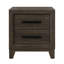 Table de chevet brun Harry