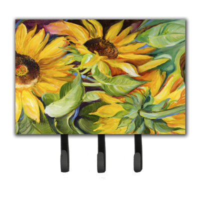 Porte-clés à fleurs
