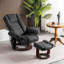 Fauteuil inclinable électrique pivotant avec repose-pieds Jamillah, pivotant sur 360 degrés-481945450