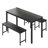 Kaedynce 4 - Person Four Leg Dining Set-1614056911-1614056910