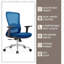 Chaise de bureau ergonomique avec appui-tête Mithu-1274055037