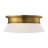 Wadsworth Etched Glass Shade Flush Mount-371216263