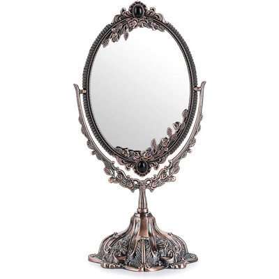 Metal Oval Floor Mirror