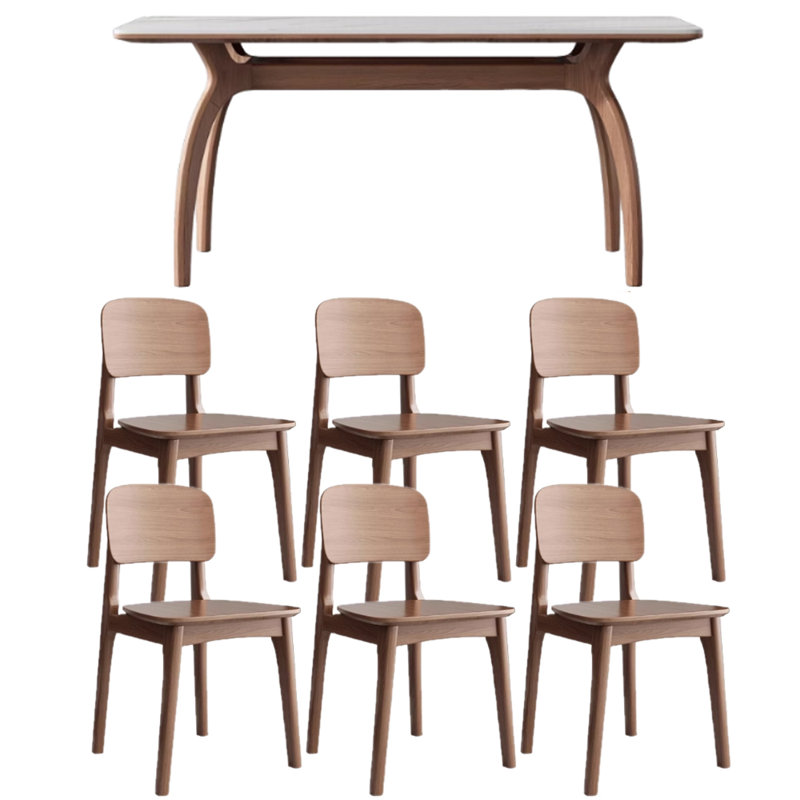 Table de salle à manger Modern, H 29,92 po x L 62,99 po x l 31,49 po