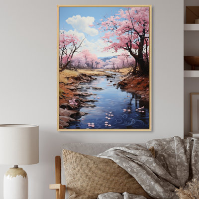 «Japon Art Sakura Dream» - impressions d'art mural japonais