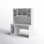 Bureau simple avec huche 59,4 "Palmerina