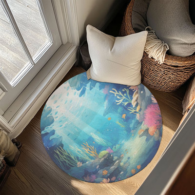 Tapis tressé Mystical Sea Life