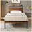 Hubele Metal Platform Bed with USB LINER and LED Lights-2045067292