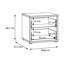 Bellevue 49.8 cm W Bedside Table