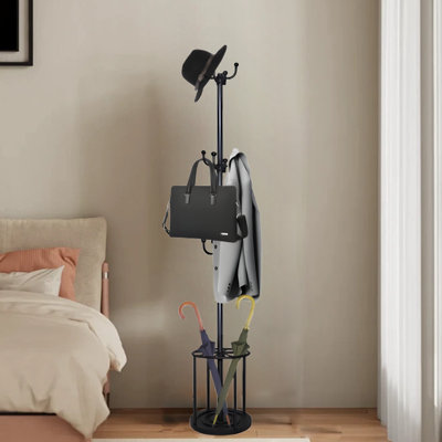 Portemanteau autoportant, portemanteau avec porte-parapluie
