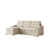 Tissu beige est en rupture de stock sélectionné