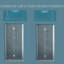 Porte de douche l 34 po x H 72 po sans cadre-101852001