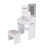 3-Color LED Vanity Mirror with Stool-1741290725
