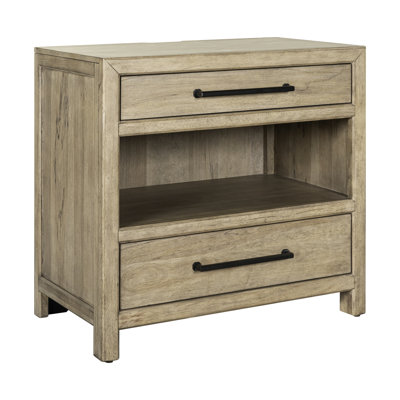 Aason Bedside Chest W/ Charging Station