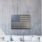 American Flag Painting by Eddie Bruckner
