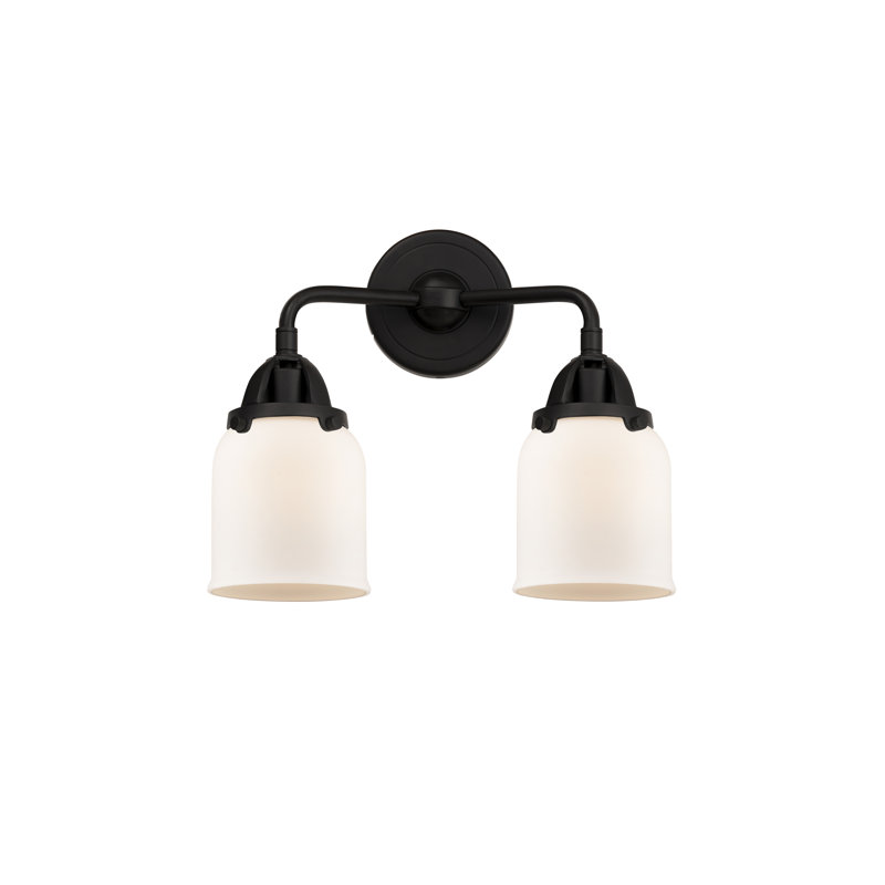 Shauna 2 - Light Vanity Light, Matte White, LED, Matte Black
