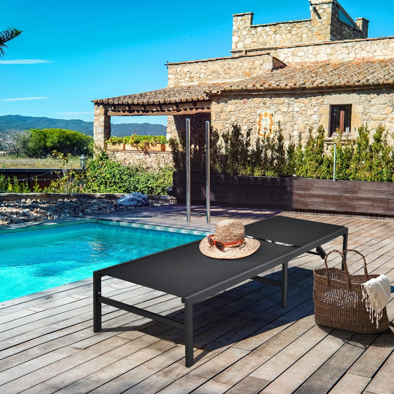 Ivannia 198 cm Long Reclining Single Chaise