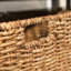 Table basse avec paniers en rotin Coastal
