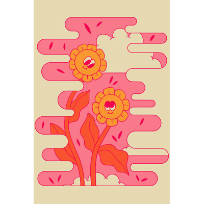 " Smiling Daisy Flower "