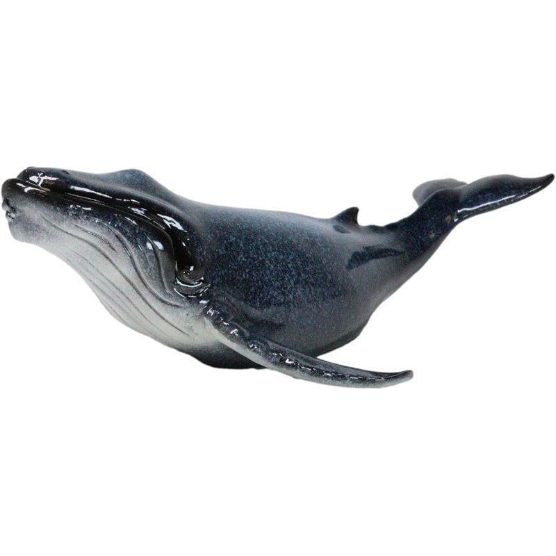 Grande figurine de nage baleine à bosse