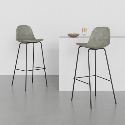 Kody Vegan Leather Bar & Counter Stool