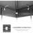 10X10 FT Outdoor Patio Gazebo Replacement Canopy, Double Tiered Gazebo Tent Roof Top Cover Only (Frame Not Include)-123308030