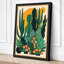 Desert Landscape Botanical - Wrapped Canvas-253063562-253063556
