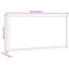 Chalkboard With Solid Pine Wood Frame Black-1141115967