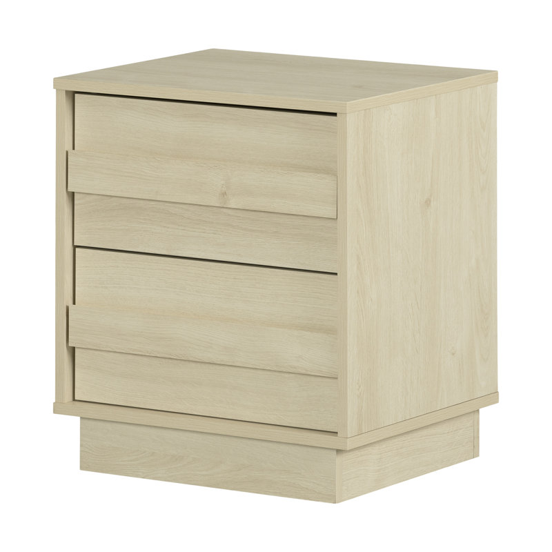 Serrano  2-Drawer Nightstand, Ivory