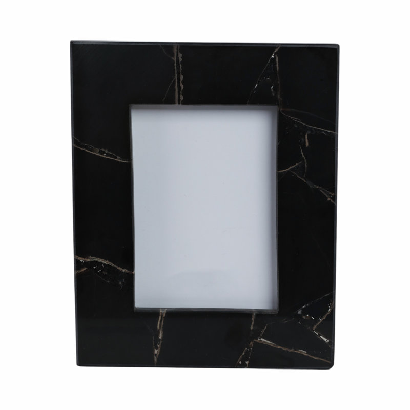 Cadre photo Elloise Edina Quartz, 5 po x 7 po, Noir