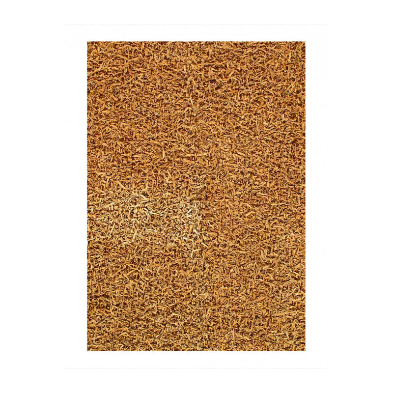 Leather Modern Rug 5'5"x 8'7"