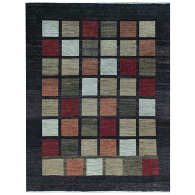 Wool Geometric Area Rug
