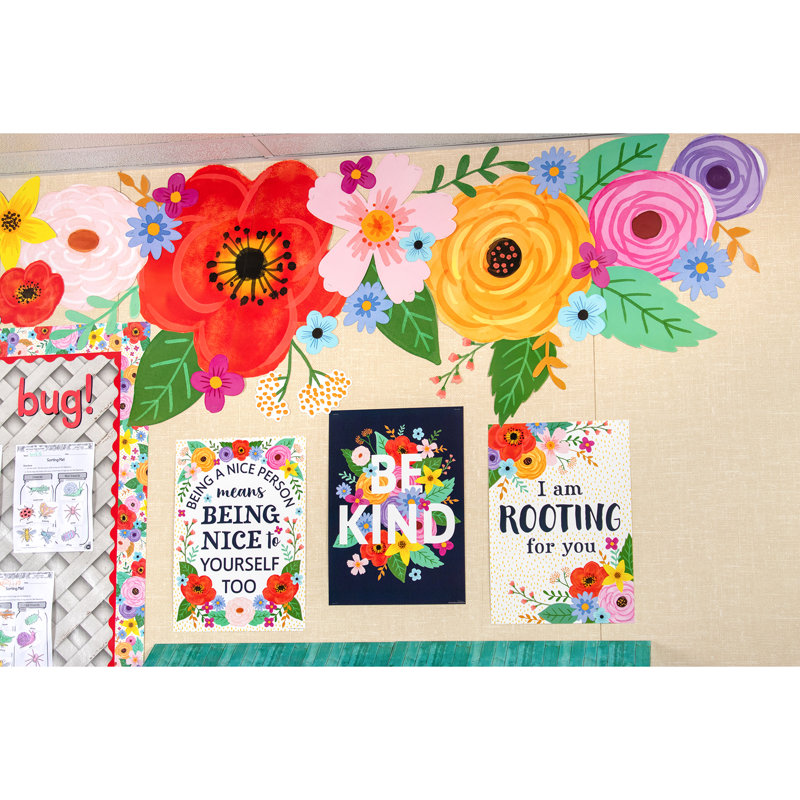 Ensemble de tableau d'affichage Wildflowers