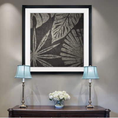 « tribal palms iv », peinture