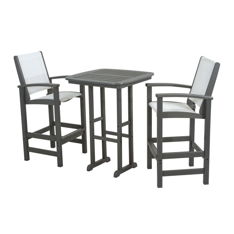 Coastal 3-Piece Bar Set