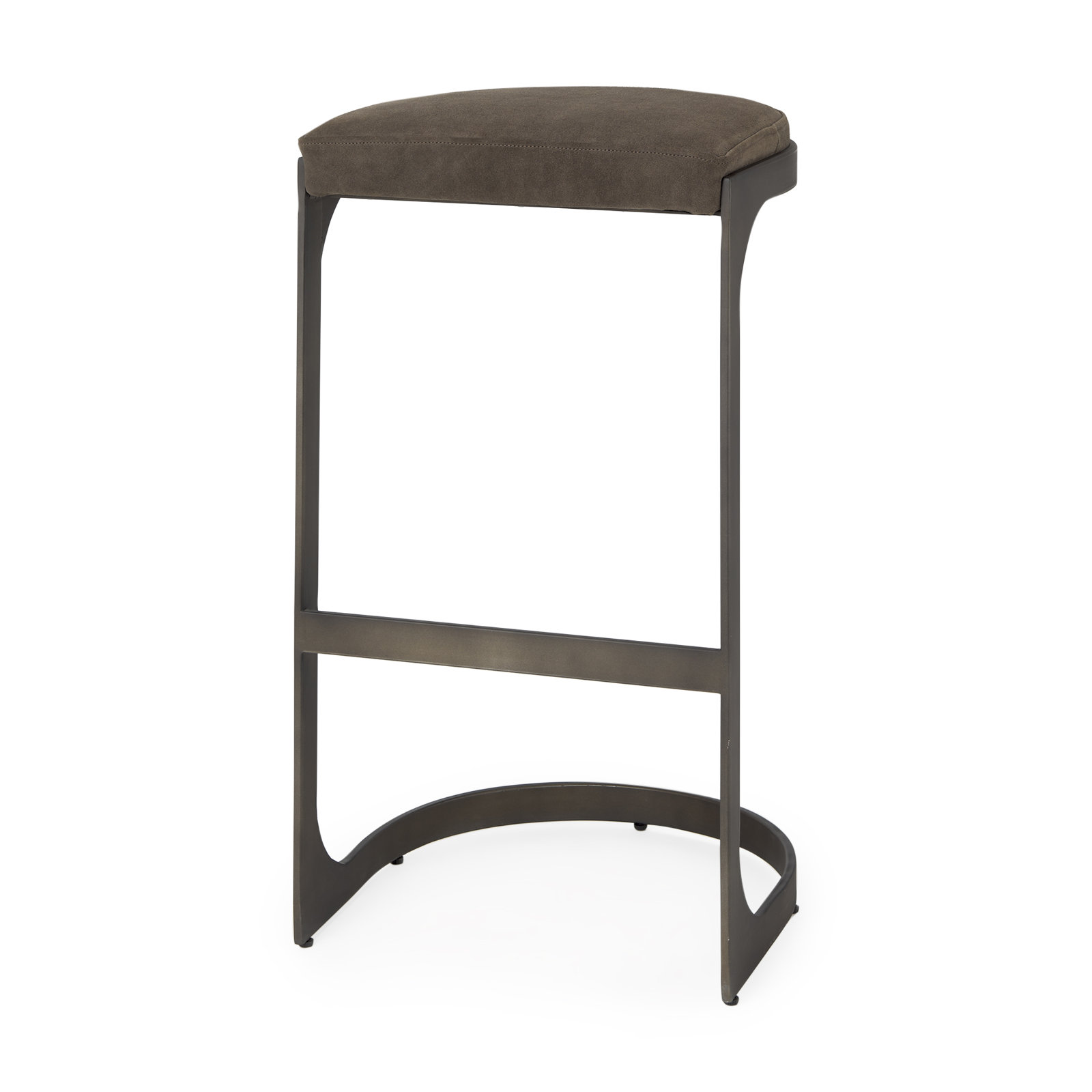 Bellesa Counter & Bar Stool, Dark Brown, Bar Stool (31.5” Seat Height)