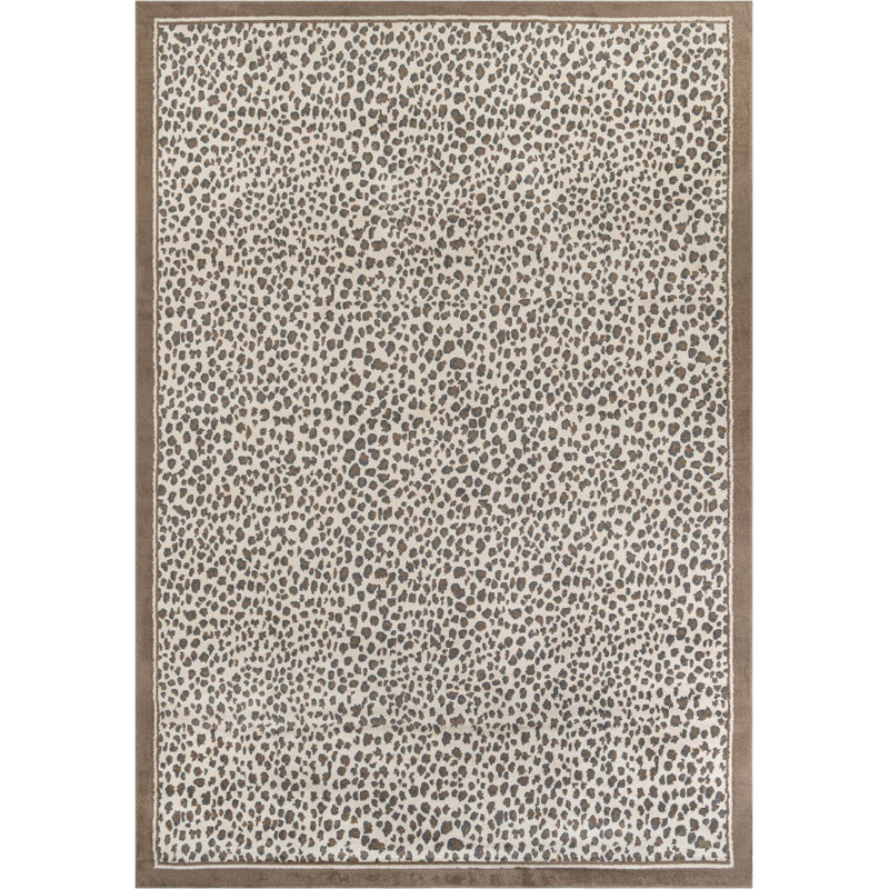 Tapis Pardus Teonni, Brown, Rectangle 10' x 14'1"