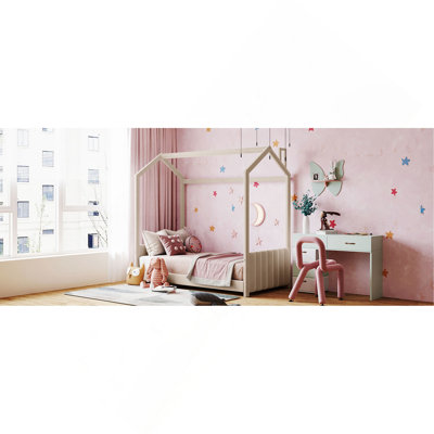 Lit en bois Velvet House