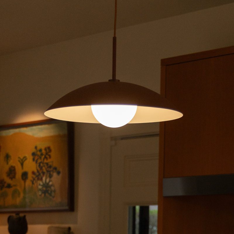 Huxley 1 - Light Single Pendant, Burgundy